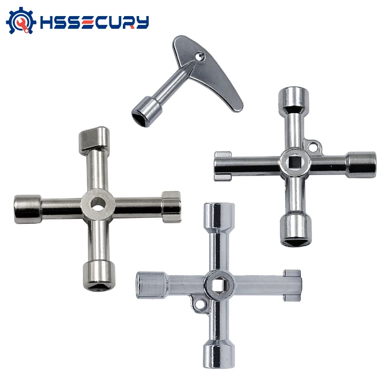 Универсальный треугольный ключ многофункциональный инструмент с 4 каналами для