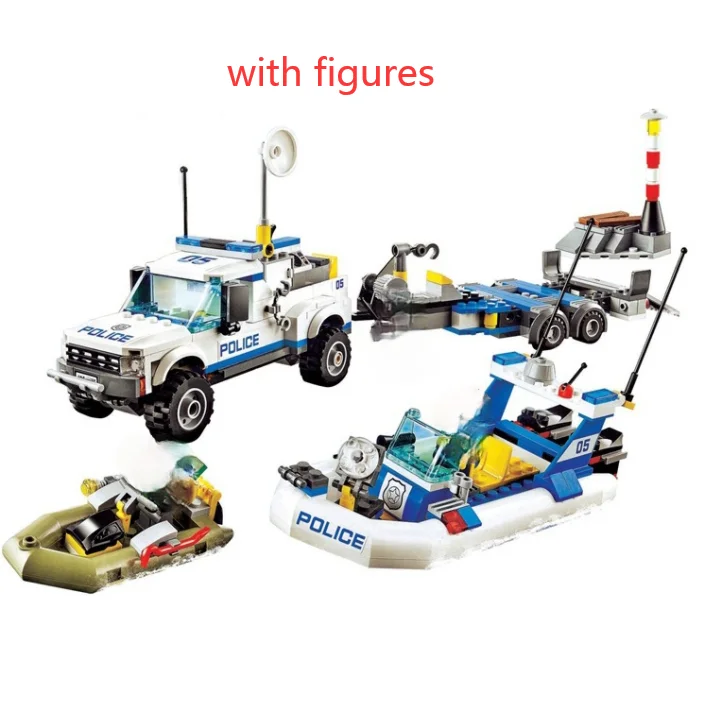 

10421 60045 City Police Patrol Car Building Block 409pcs Bricks Toys Children birthday Gifts