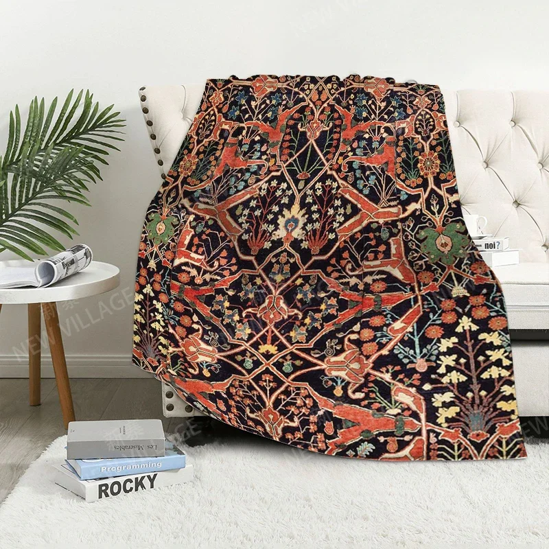 Клетчатый диван для колена одеяло теплое зимнее покрывало кровати декоративное