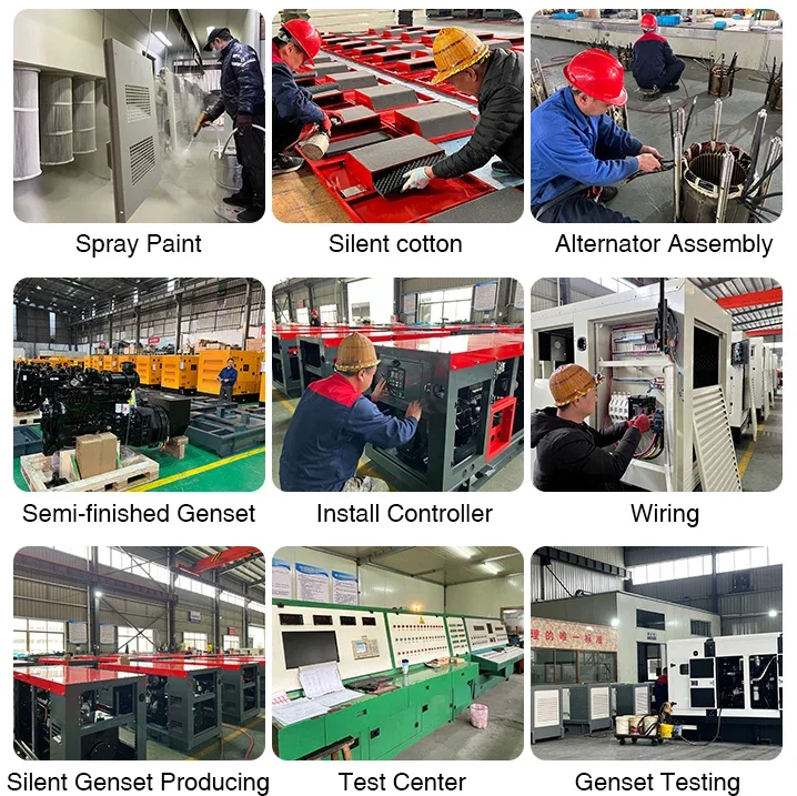 Оптовая продажа бесшумный тип 3 кВт 6 7 8 10 12 кВА электрические дизельные