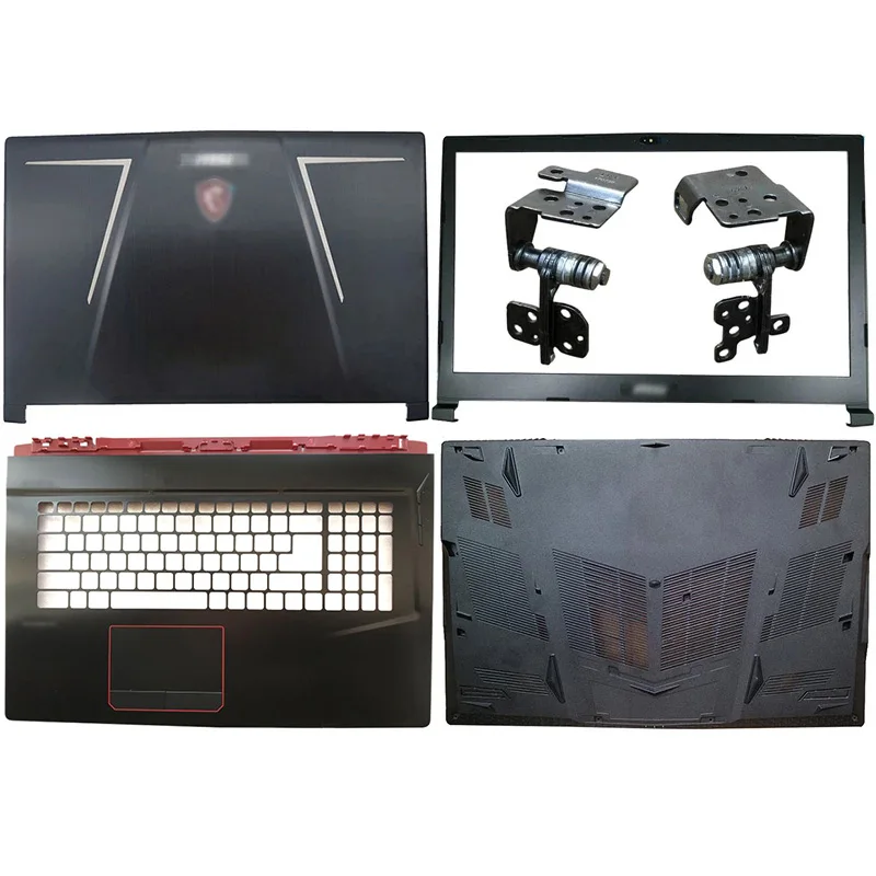 

Чехол для ноутбука MSI GE73 GE73VR Raider RGB 8RE 8RF MS-17C5, задняя крышка для ноутбука/Передняя панель/шарнир/Упор для рук/Нижняя крышка, чехол для ноутбука ...