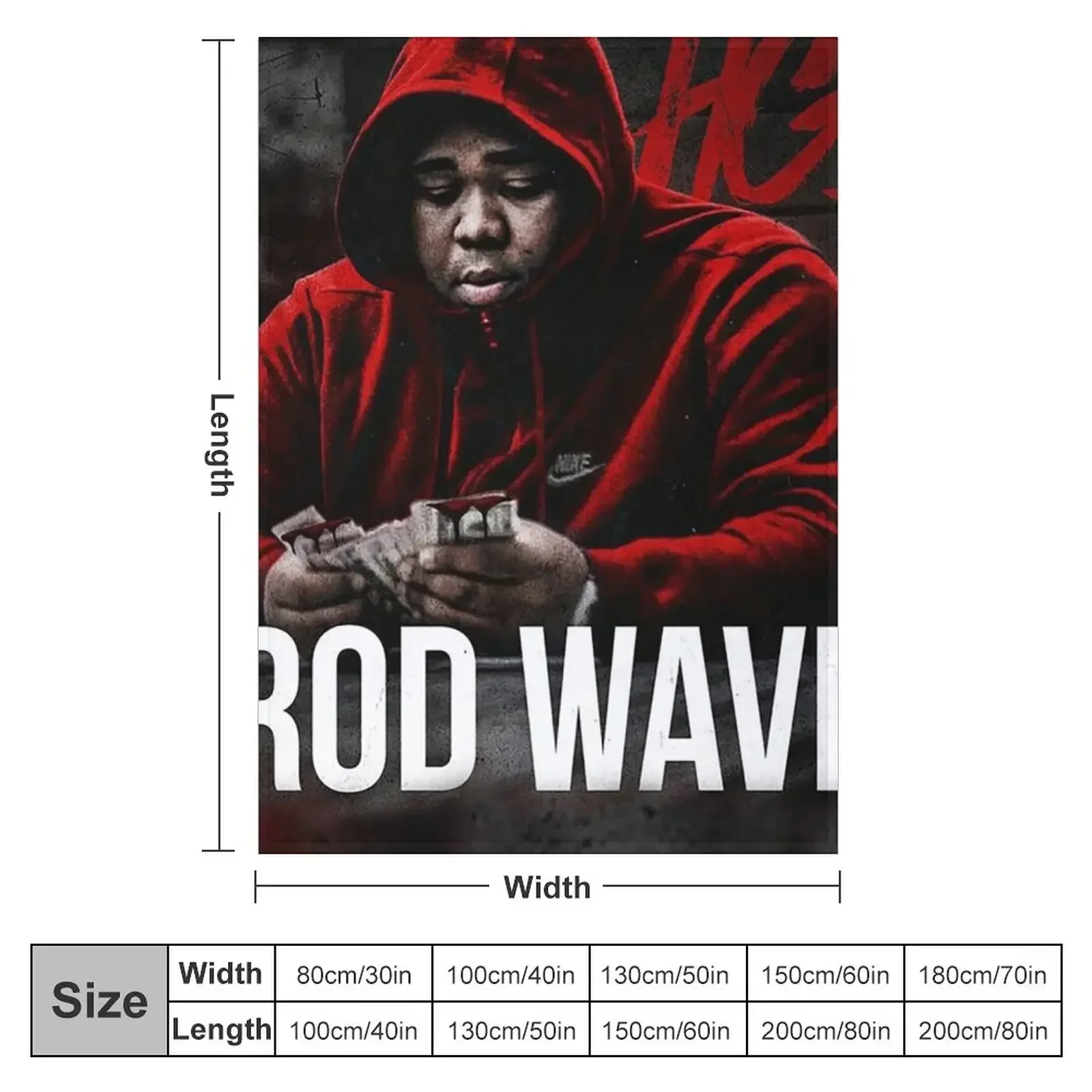 Одеяло Fiverod New Rod Gospel American Tour 2020 покрывала для кемпинга детские одеяла перемещения