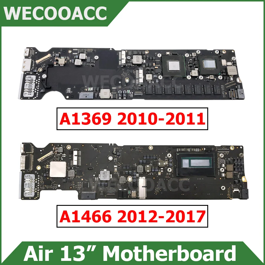 

Original A1369 A1466 Motherboard For MacBook Air 13" A1466 Logic Board 2010 2011 2012 2013 2014 2015 2017 Years