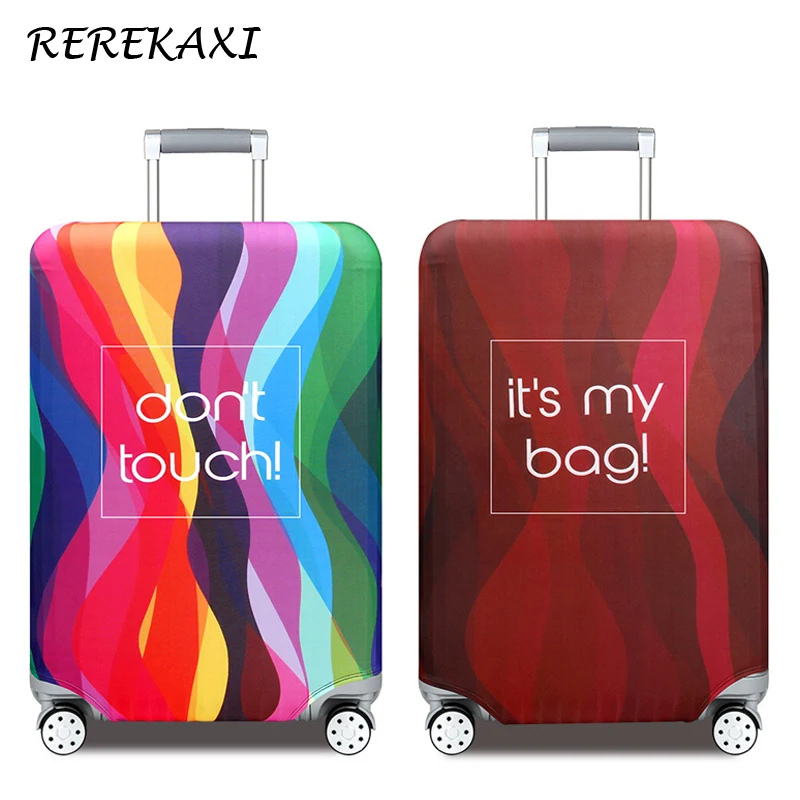 Thicker Travel Suitcase Case Cover Travel Accessories 19-32 Inch Elastic Luggage Covers Trolley Case Dust Protective Cover