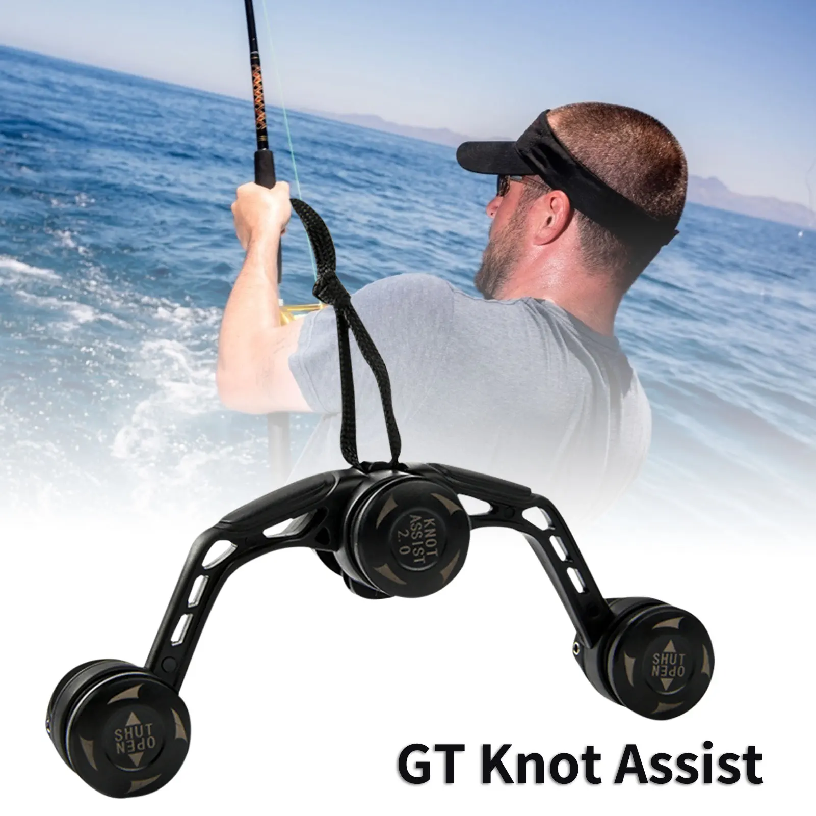 

FG Knot Assist Kit Fishing Knot Tying Lightweight Auxiliary Tool Fishing Accessories Equipment Accessory
