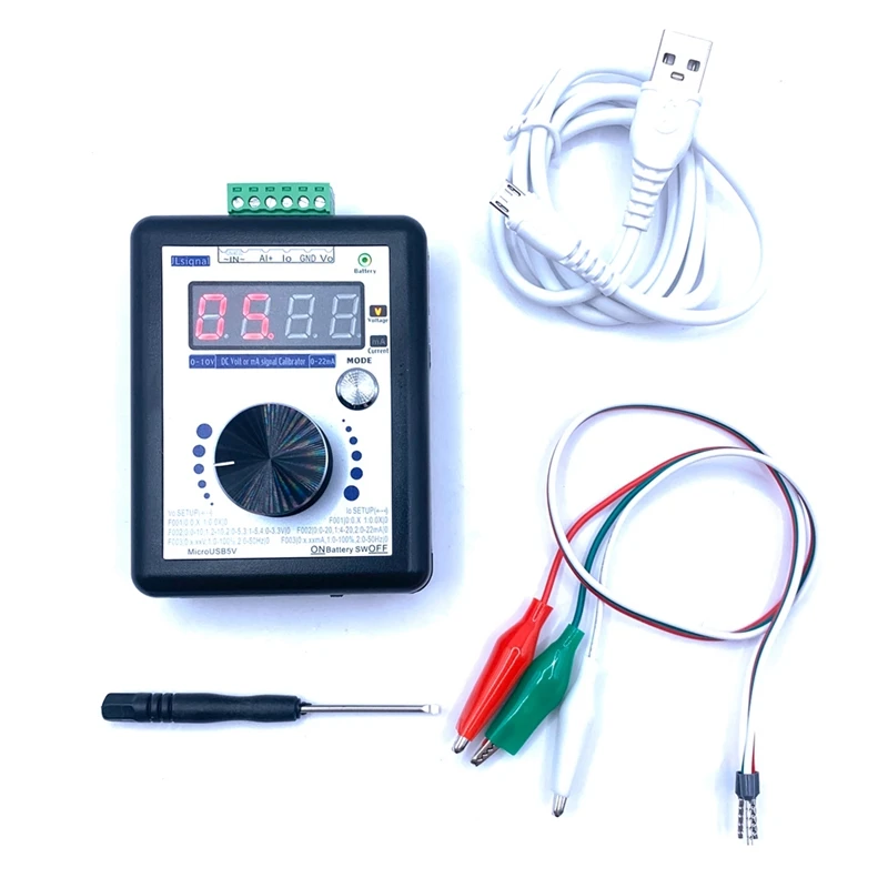 

Digital 4-20MA 0.5-10V Voltage Signal Generator 0-20MA Current Transmitter Professional Electronic Measuring Instruments