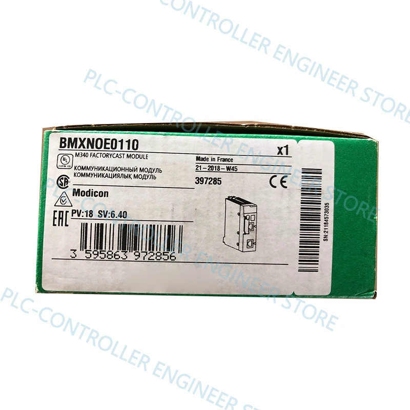 

Новый в коробке контроллер PLC 24 часа в течение отгрузки BMXNOE0110