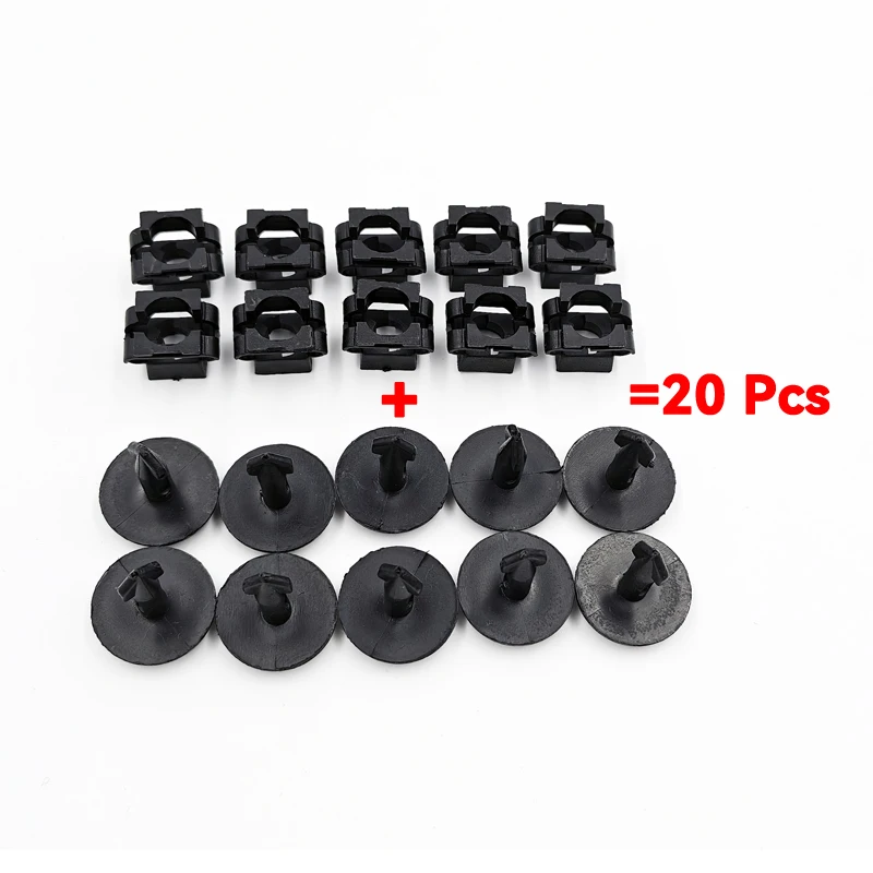 

Автомобильная защита двигателя под крышкой, защелкивающиеся крепежные зажимы и винты для AUDI A3 A4 A6 для VW Passat B5 для SKODA Superb