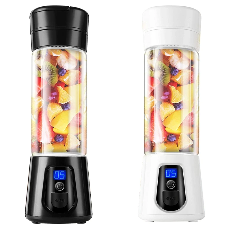 

Portable Blender, 14OZ Personal Size Mini Smoothie Blender For Juice And Shakes,Travel Blender For Office,Outdoors