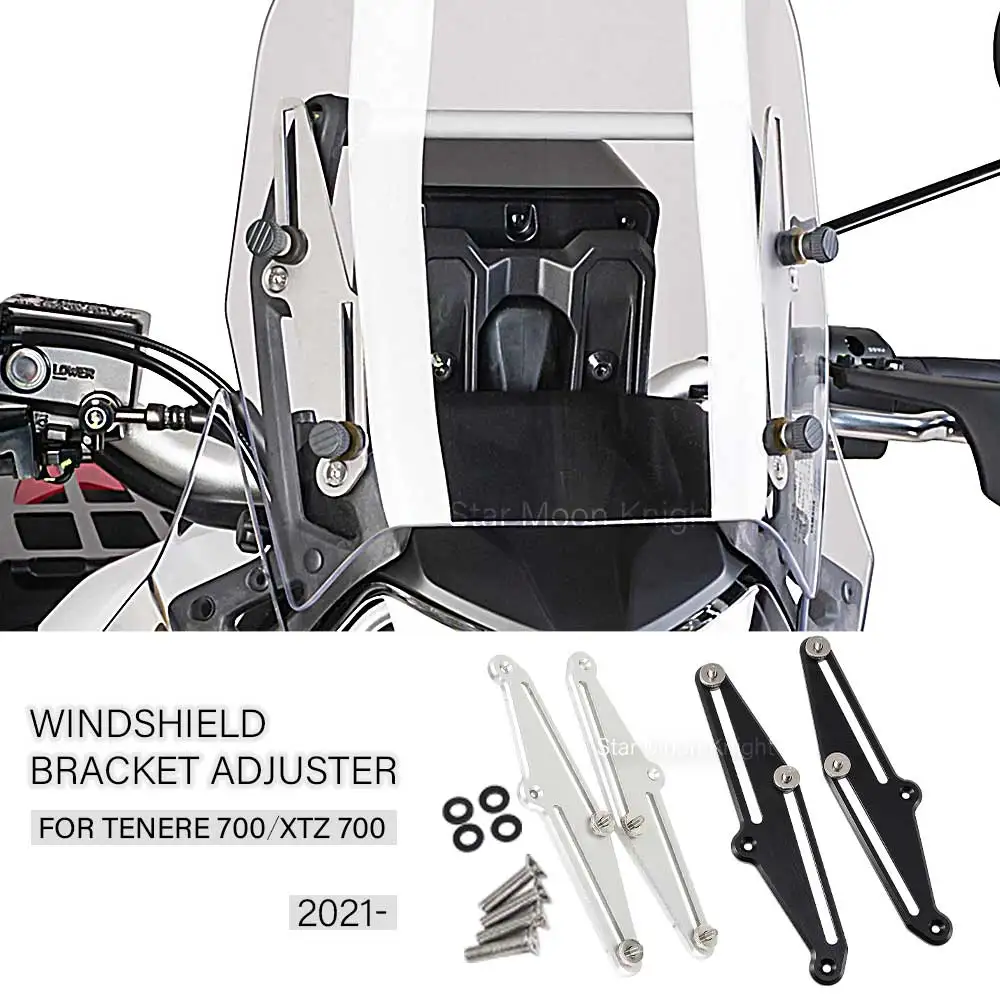 

Кронштейн регулировки лобового стекла для мотоцикла Yamaha Tenere 700 Tenere 700 XT700Z xtz 700 T7 2019 CNC