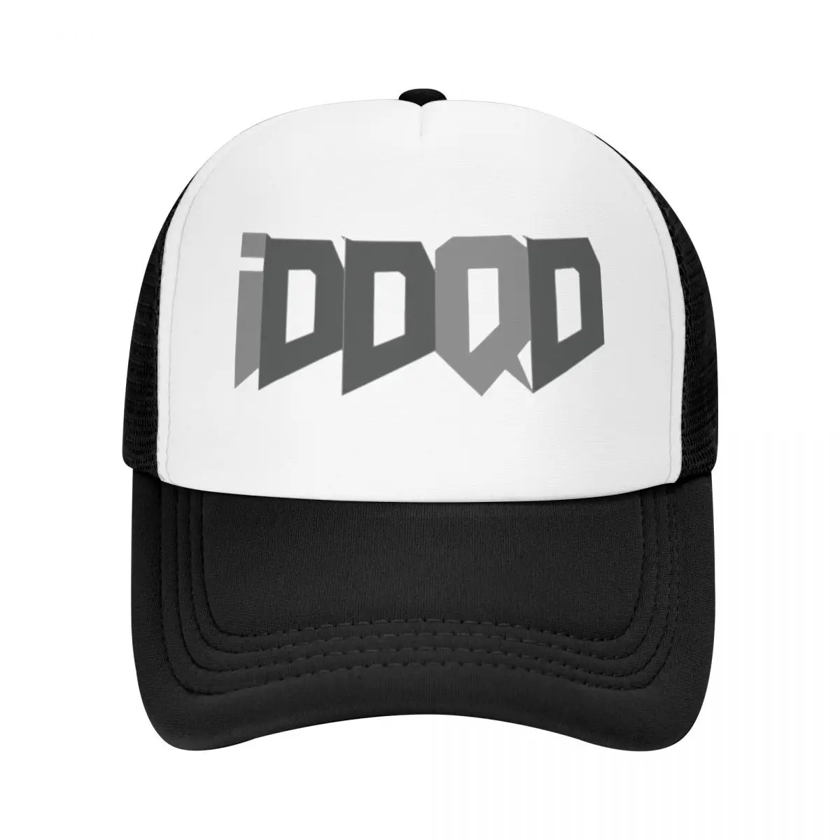 

Cheat Code Trucker Hats Doom Eternal Slayer Doomguy Game Mesh Net Baseball Cap For Men Women Kpop Snapback Caps Streetwear