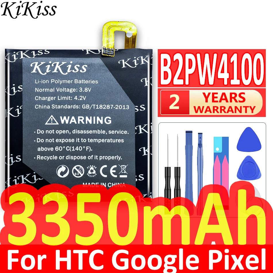 Аккумулятор для HTC B2PW4100 3350 мАч, аккумулятор для HTC Google Pixel/Nexus S1, аккумулятор + Бесплатные инструменты