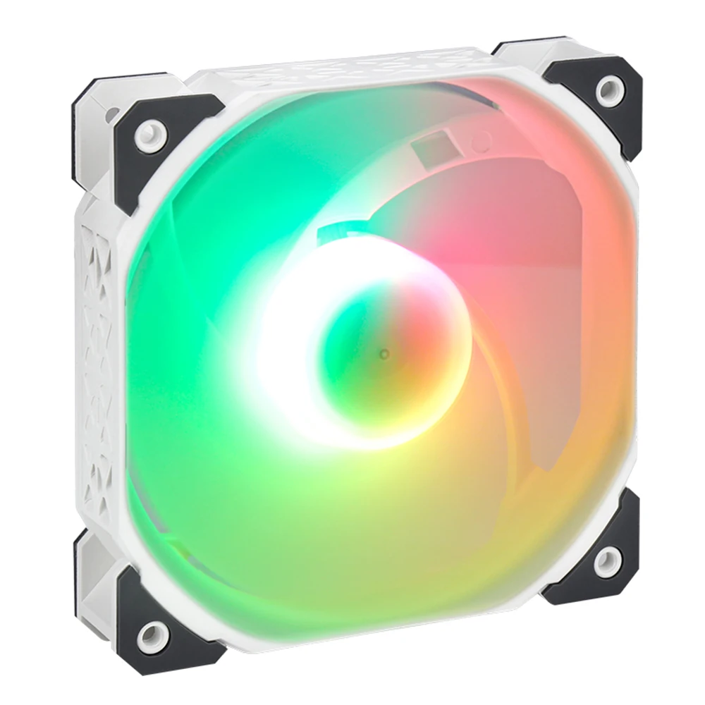 SAMA 120mm PC Computer Case Fan 4 PIN Adjustable RGB Led 12cm Cooling Mute Ventilador ARGB Cooler Adjust Speed Aura Sync - купить по