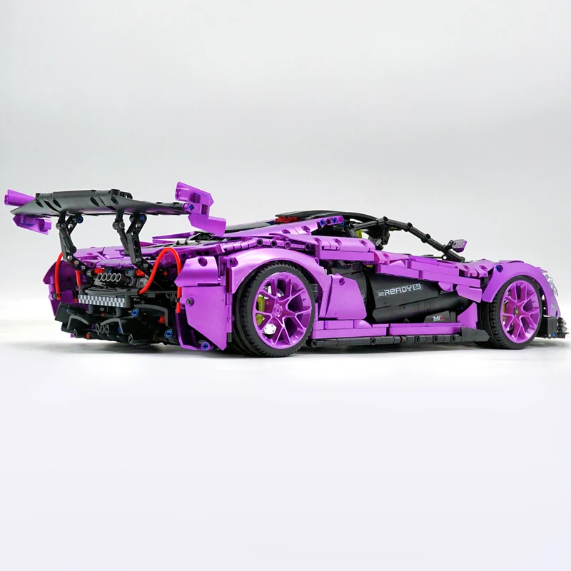 Конструктор GULY 10617 технический MOC P1 супергоночный автомобиль модель гиперкар