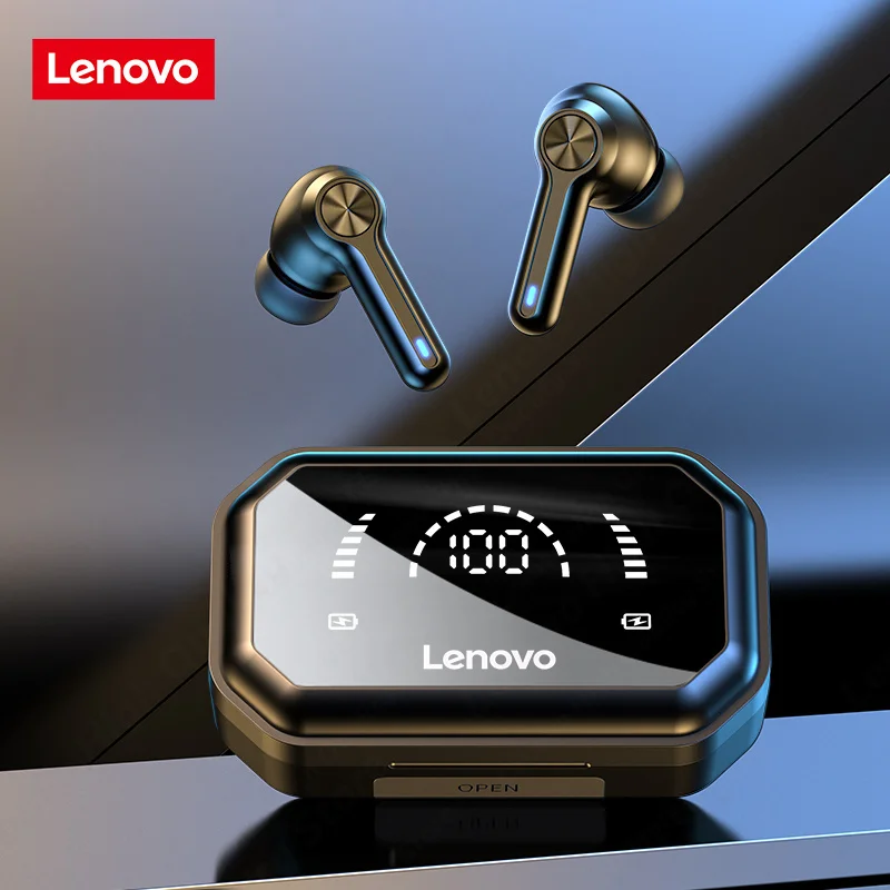 

Наушники, которые могут заряжать ваш телефон Lenovo LP3 ProTWS Bluetooth 5,0, наушники-вкладыши со светодиодным дисплеем, сенсорные наушники-вкладыши с б...