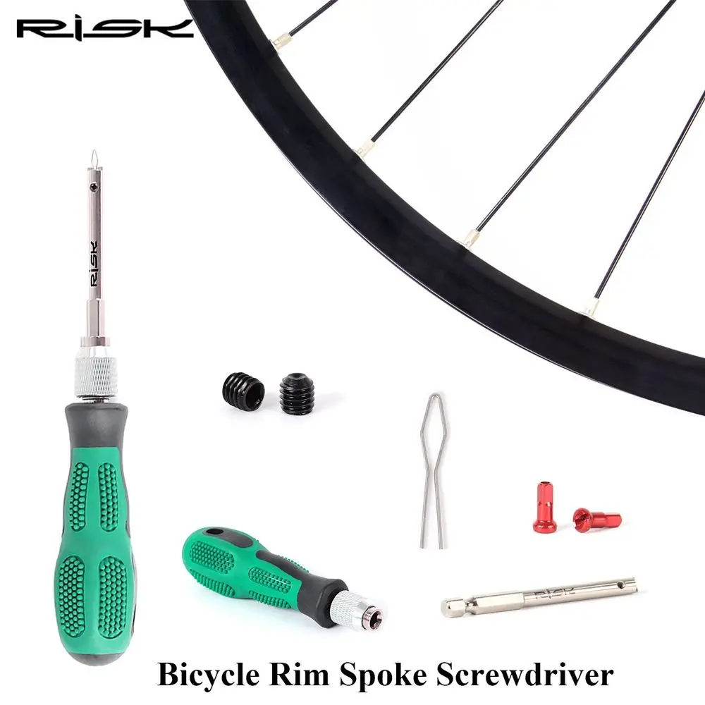 

Rim Spoke Nipple Installation Connection Tool Wheel Ring Screwdriver Removal Wrench Bicycle Rim Spoke Spoke Cap Holder