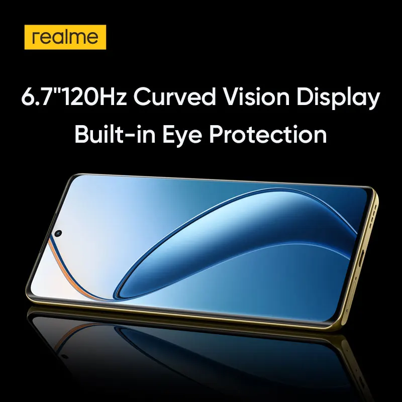 Фото Смартфон Realme 12 Pro, 32 МП, телеобъективная портретная камера, 50 МП, Sony IMX882, OIS-камера, 6,7 дюйма, 120 Гц, дисплей с изогнутым видением, зарядка 67 Вт №5