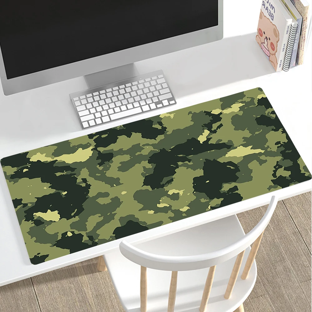 Cool Camouflage Mouse Pad Gaming Laptops XXL Mousepad Gamer Pc Accessories Deskmat Mats Anime Mause Pads Cabinet Kawaii Desk Mat