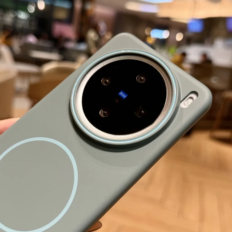 Фото Оригинальный магнитный чехол для Magsafe для VIVO X200Pro Mini X200 X100 X100S S20 S18 Pro с беспроводной зарядкой, красочный жесткий чехол для ПК №3