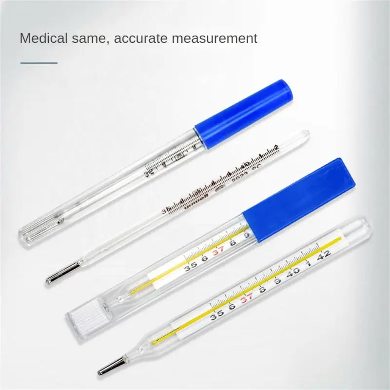 

Детский домашний ртутный термометр, стеклянный термометр для полости рта, стеклянный термометр для взрослых, бытовые предметы первой необходимости, здоровье семьи