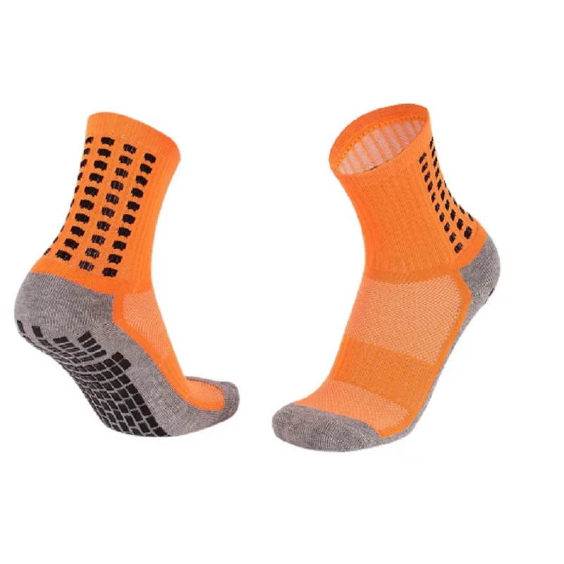 

2023 Soccer Socks Non-Slip Material Odor And Sweat Absorbent Square Style For Men And Women