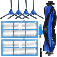 replacement roller brush side brushes filter for coredy r3500 r3500s r550 r650 r700 robot vacuum cleaner accessories