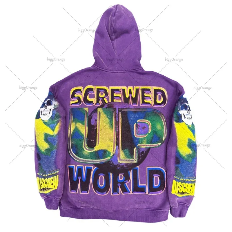 Американский ретро уличный гоночный костюм куртка в стиле хип-хоп панк толстовка