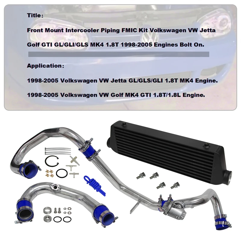 Модернизированный передний интеркулер + шланг из сплава комплект выдувного