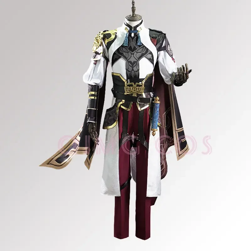 Jingyuan Косплей Костюм Honkai Star Rail Карнавальная форма Парик Аниме Костюмы на Хэллоуин