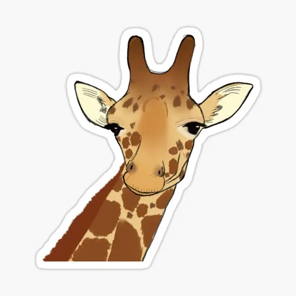 

Giraffe 5PCS Stickers for Kid Luggage Living Room Anime Laptop Room Art Print Car Cute Wall Water Bottles Stickers Home Decor