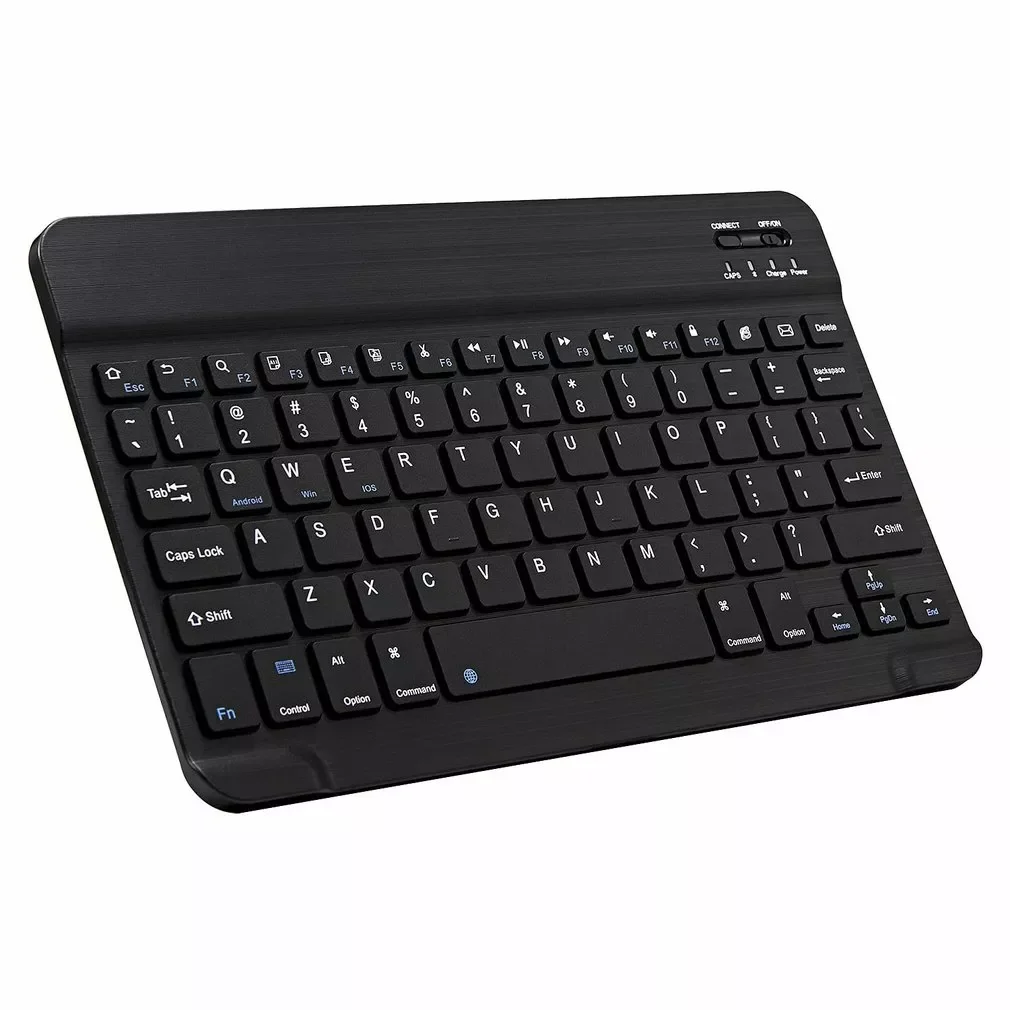 

Bluetooth-compatible Keyboard Wireless Keyboard Mini Keyboard for PC Phone iPad Rechargeable Noiseless Keyboards 10 Inches