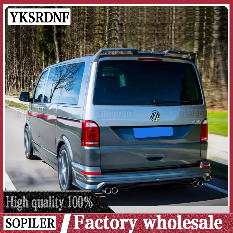 

Задний спойлер из АБС-пластика для Volkswagen Multivan T6 2015-2019 MPV, крышка багажника, Стайлинг автомобиля