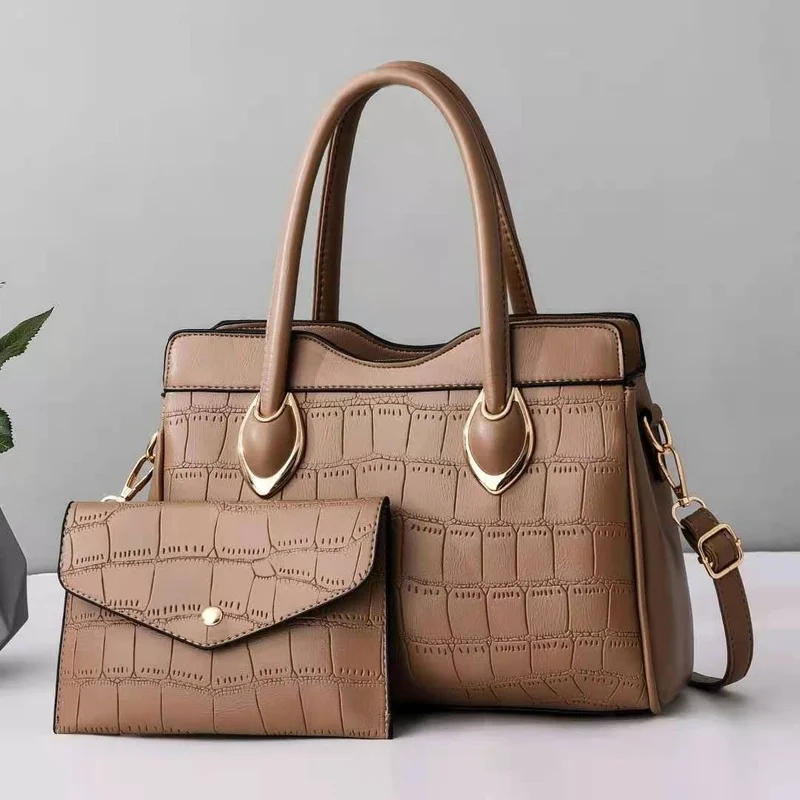 

Summer Fashion Texture All-match Handbag Women's 2022 Hot Sale New Stone Pattern Large Capacity Messenger One-shoulder Women