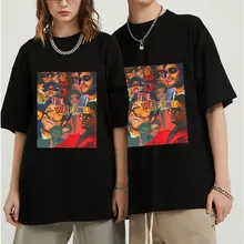 2022 New Oversized T Shirts Rapper Bad Bunny Basis Classic Harajuku T Shirt Summer Men Women T-shirt