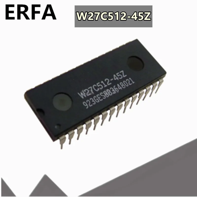 

5 шт., электронные стираемые картинки EPROM IC, W27C512, 64K X 8
