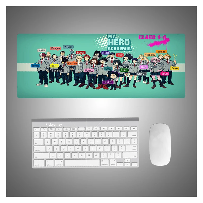 

My Hero Academia Anime Gaming Large Mouse Pad Carpet Rug Gamer Computer Mousepad Mause Pad Keyboard manga Desk Mat holiday Gif