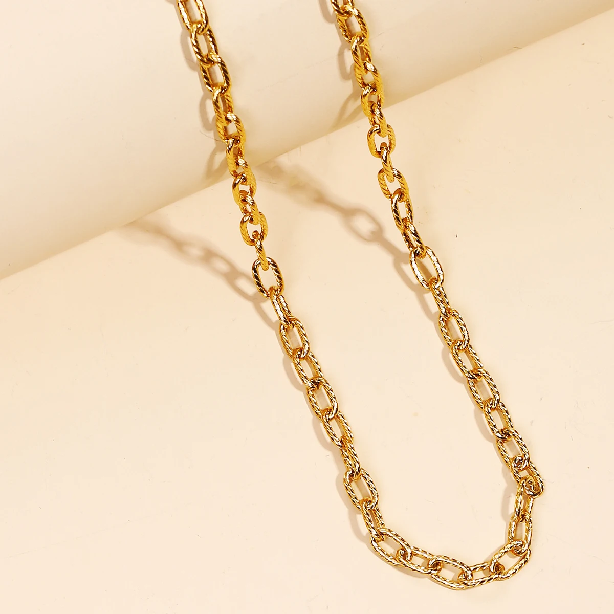 

Модное ожерелье, металлическая длинная цепь для женщин и мужчин, ювелирные изделия в стиле панк, аксессуары в стиле хип-хоп, подарок