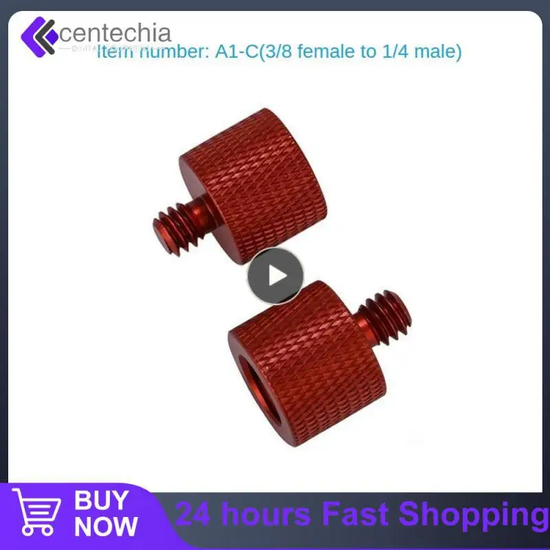 

Not Easy To Corrode Tripod Accessories No Glitch Red Photography Accessories Damping Effect Thread Clear Ptz Conversion Screw