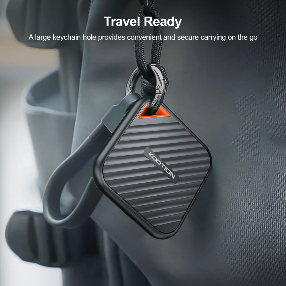 KOOTION X6Max Портативный твердотельный накопитель 1 ТБ 512 ГБ USB-C PSSD USB 3.2 Внешний Gen 2x2 для