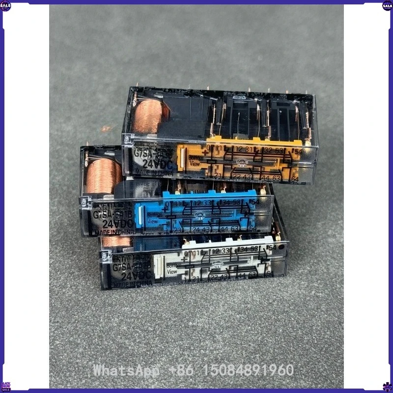 Фото 1 шт. реле безопасности серии G7SA 3A1B 2A2B 4A2B 5A1B 3A3B DC24V DC48V AC110V №3