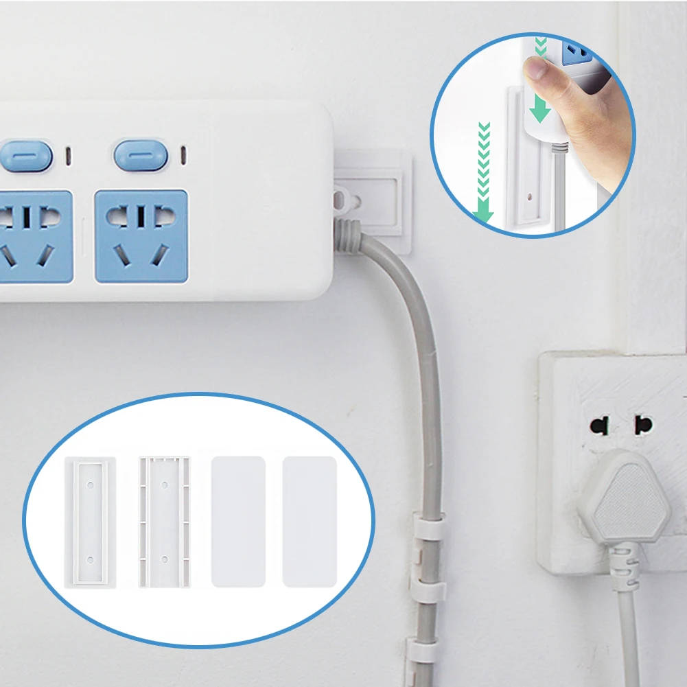 

Настенный держатель, самоклеящийся держатель для кабелей, 1 шт.