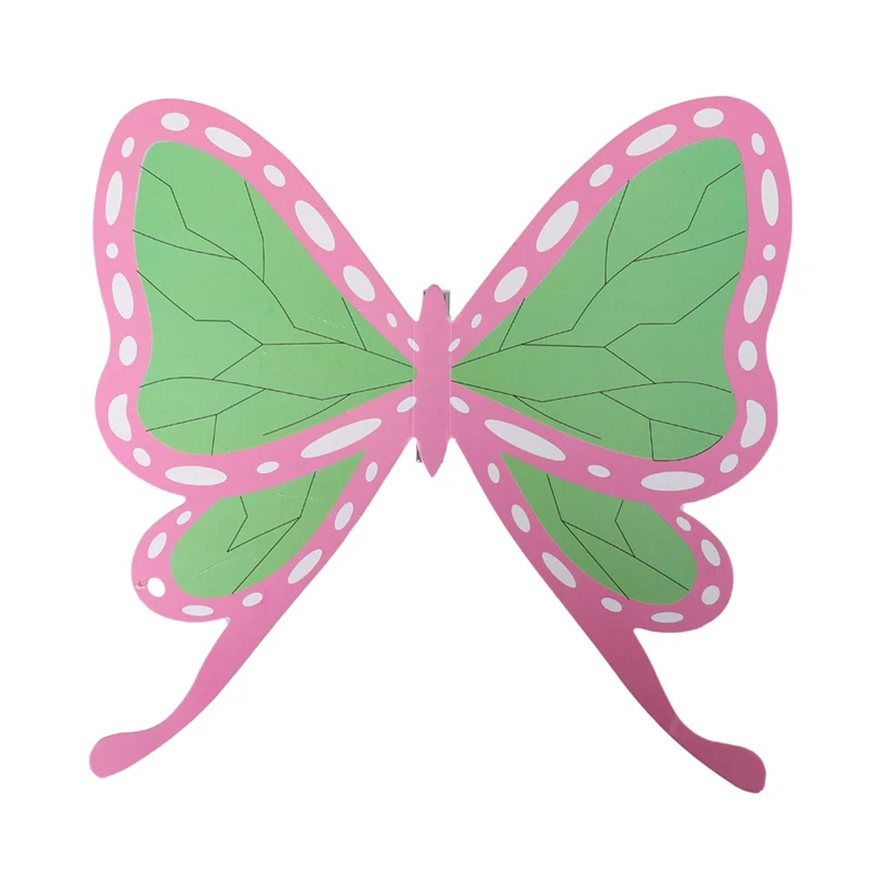 Заколка для волос Kochou Shinobu в форме бабочки украшение стиле аниме рассекающий