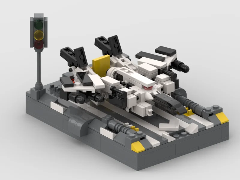*Mac Robot VF-1 MOC* Космическая война, Avorion, 4PX, Dyson, X4, без человеческого неба, блокирующие кирпичи «сделай сам», совместимые (art.: 3920cd26b3602) - 3920cd26b3602