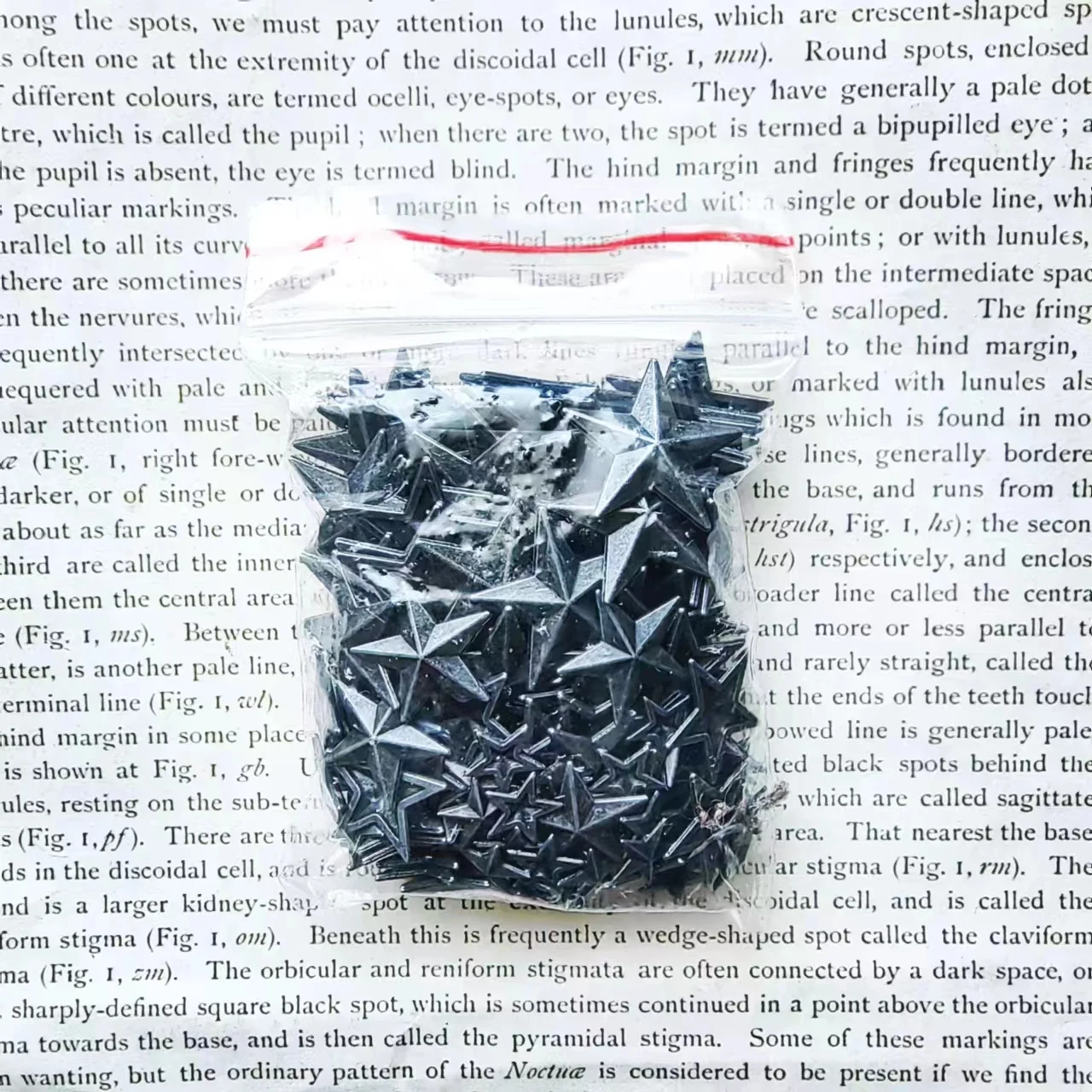 

Ретро металлические звезды для декорирования альбома MET017