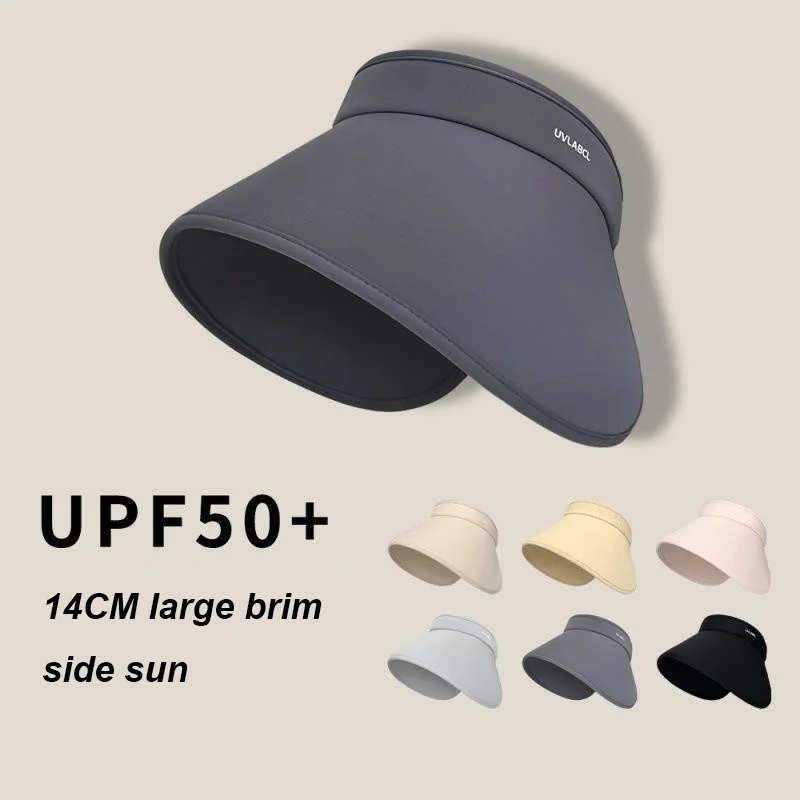 Шляпа женская Соломенная с широкими полями летняя Складная пляжная Панама от