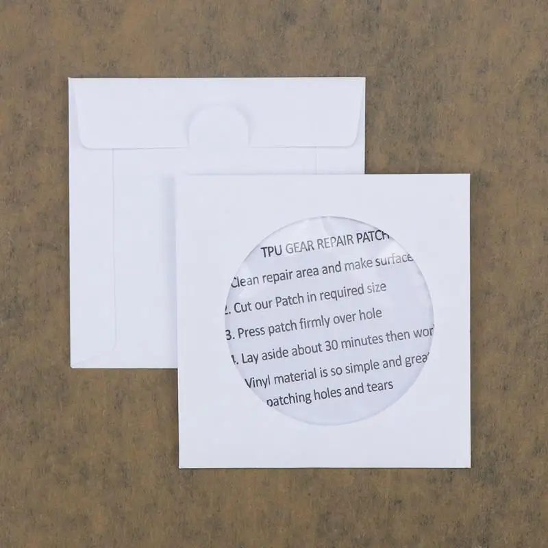 

5PCS TPU Waterproof Transparent Self Adhesive Nylon Sticker Cloth Patches Outdoor Tent Repair Tape Patch Accessories