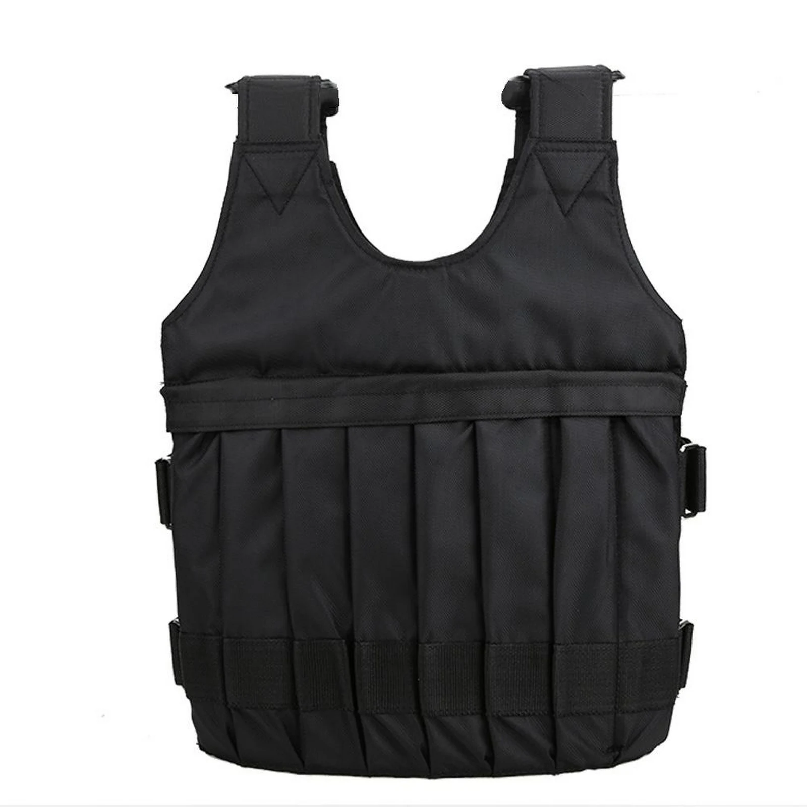 

1PC Adjustable Weight Vest Exercise Loading Weight Vest Max Load 20kg Weighted Vest / Jacket Exercise Training Waistcoat