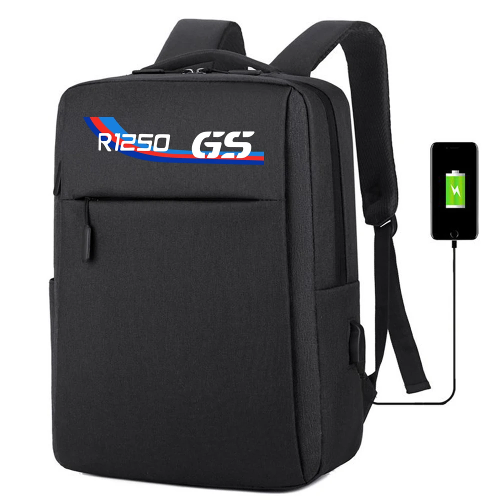 

FOR BMW R S1000 R1200GS R1250ADV R1250GS 2023 New Waterproof backpack with USB charging bag Men's business travel backpack