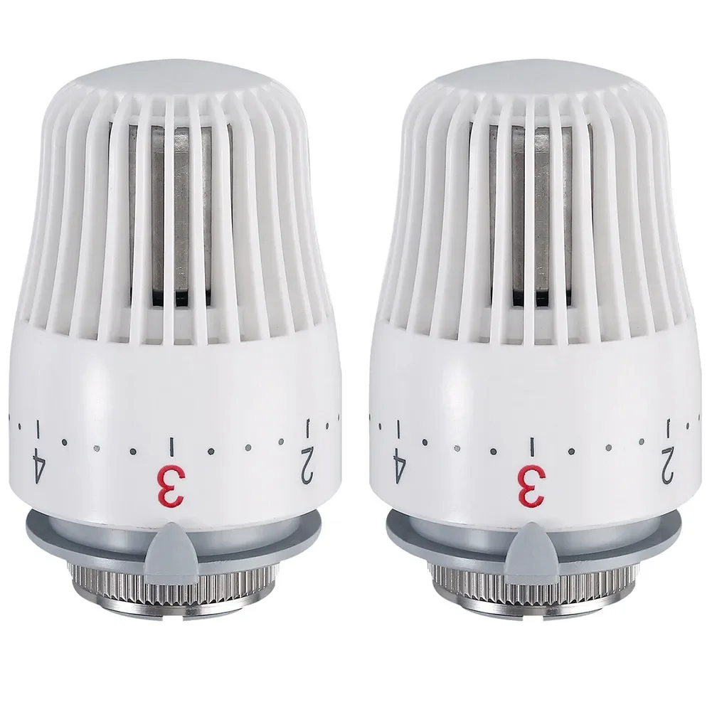 

2023NEW запорный клапан для контроля температуры, 2 штуки, термостат для отопления, Радиолюбитель, аксессуары для или