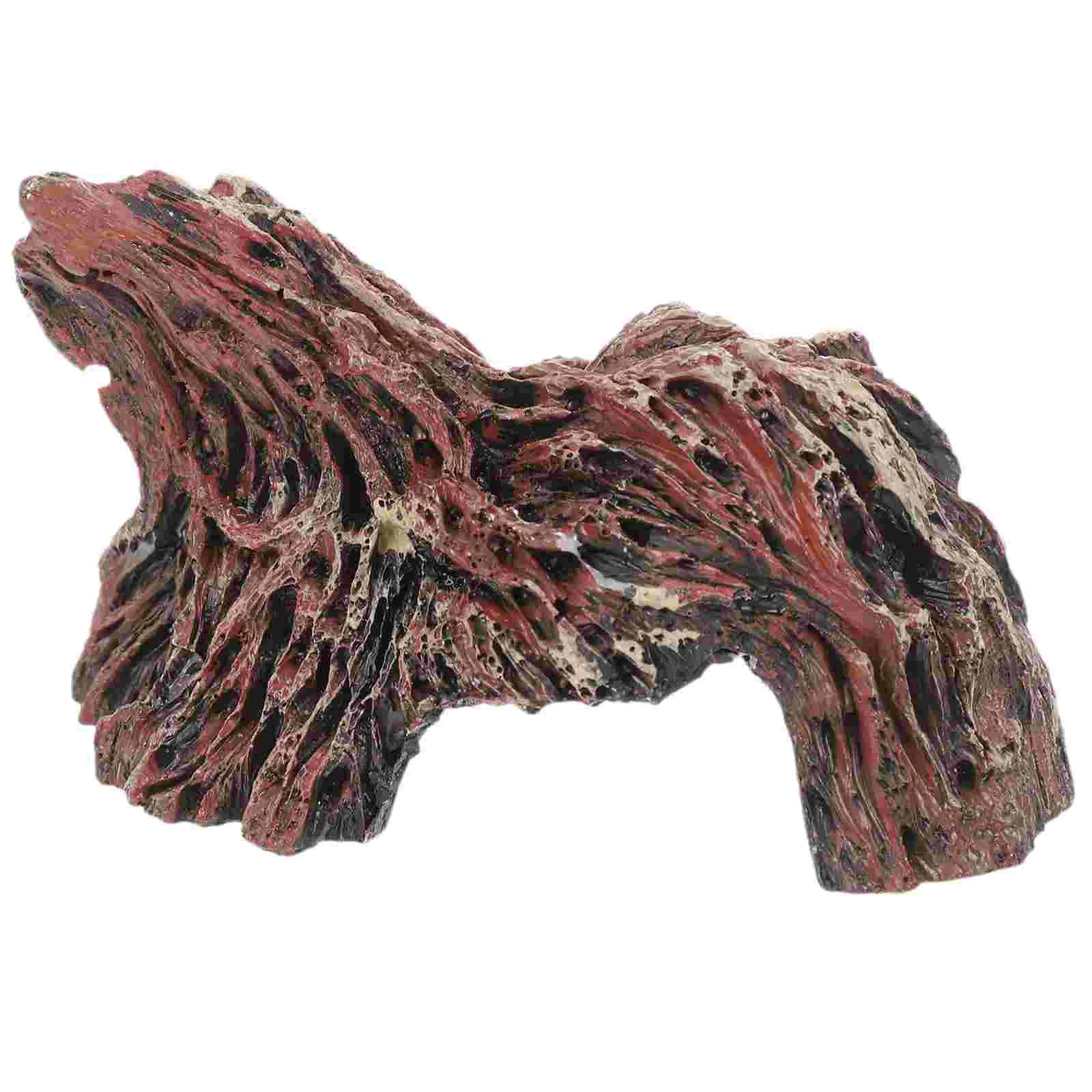

Reptile Cave Hideout Terrarium Resin Habitat Trunk Hide Dragon Tank Tree Bearded Decor Turtle Accessoriesreptiles Ornament